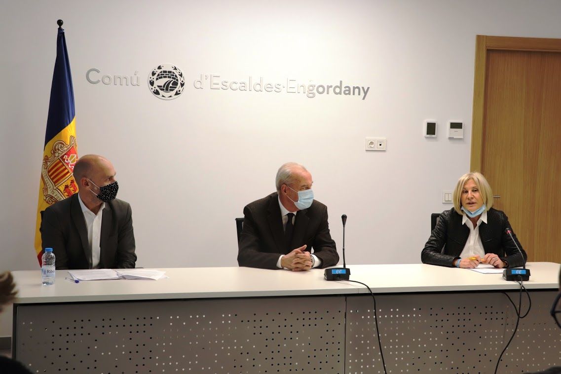 Miquel Aleix, en una compareixença.