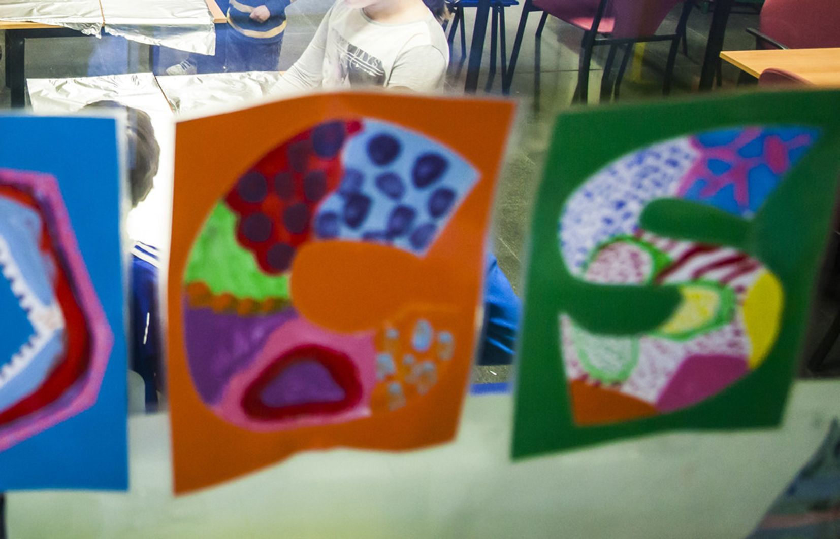 Una de les aules d'El Llamp.