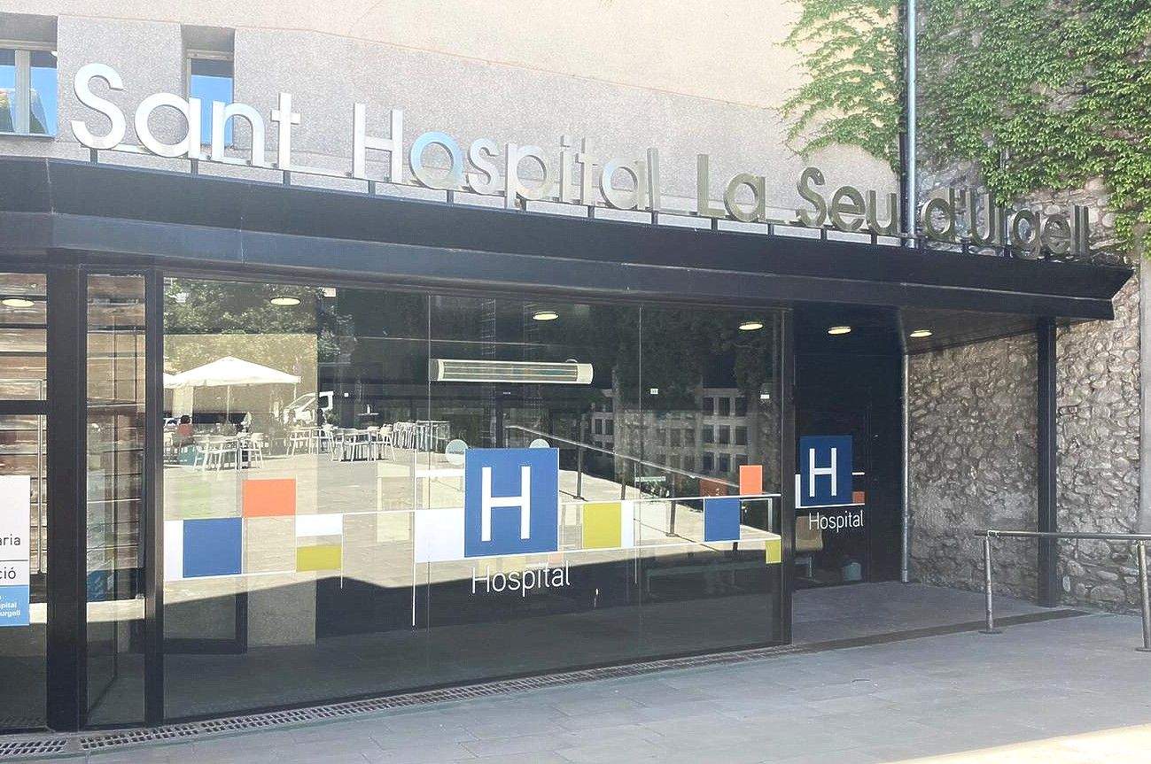 Un dels accessos al Sant Hospital.