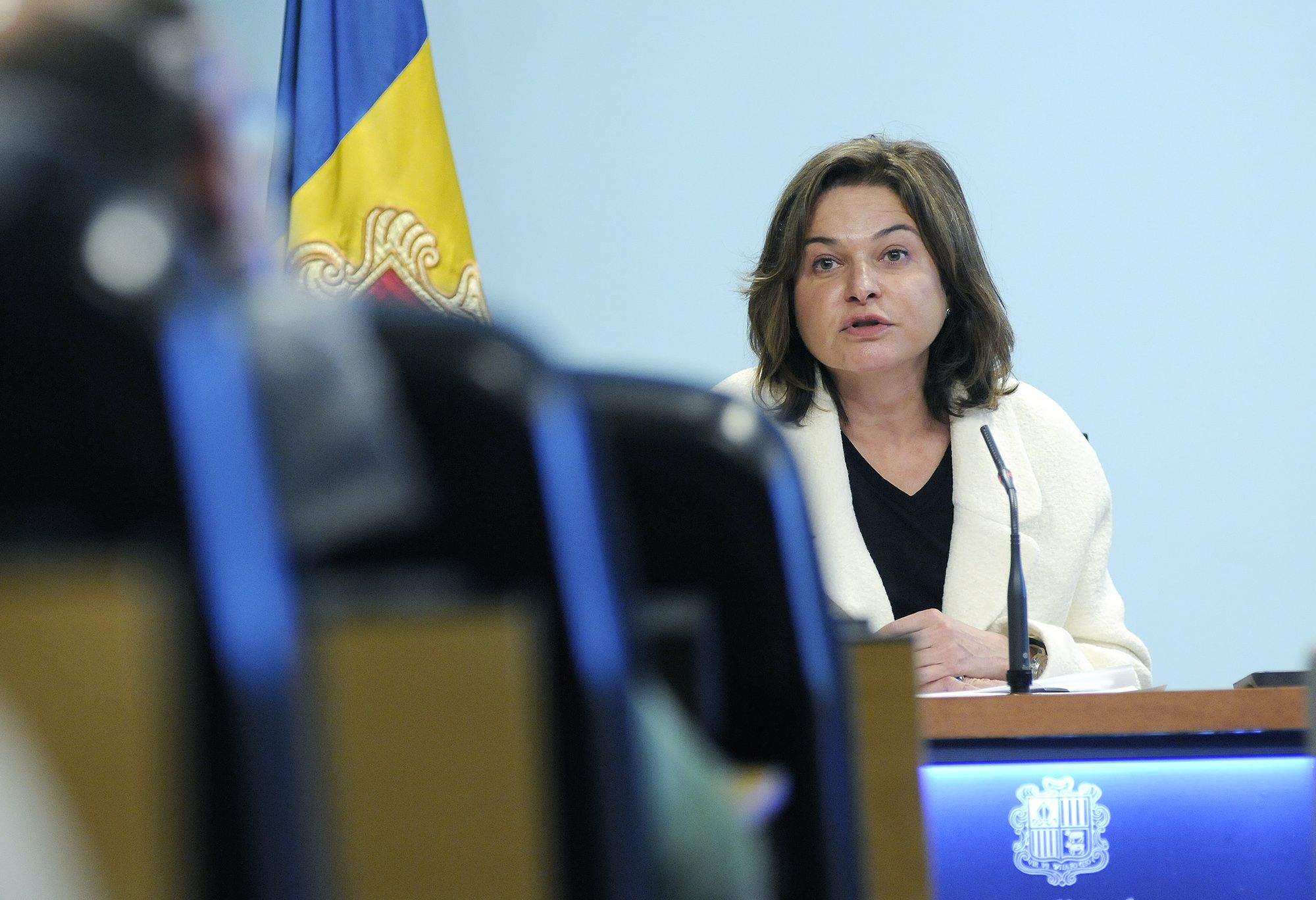 La portaveu del Sindicat, Rebeca Bonache.