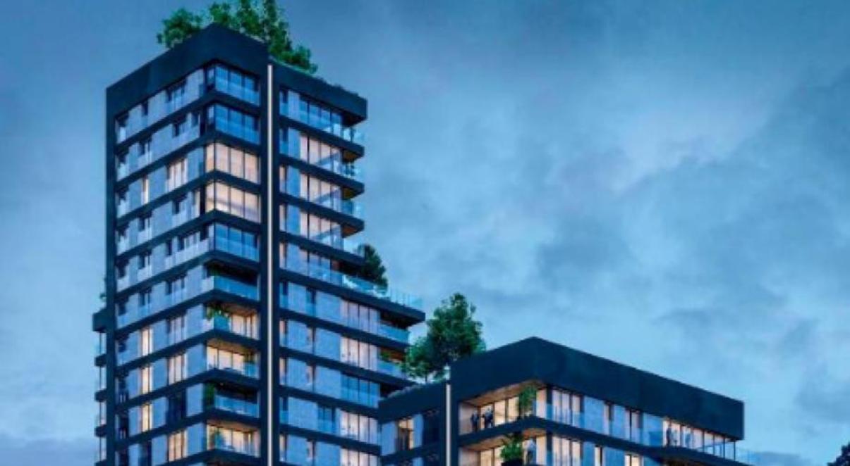 Simulació de com serà la torre Zenit.