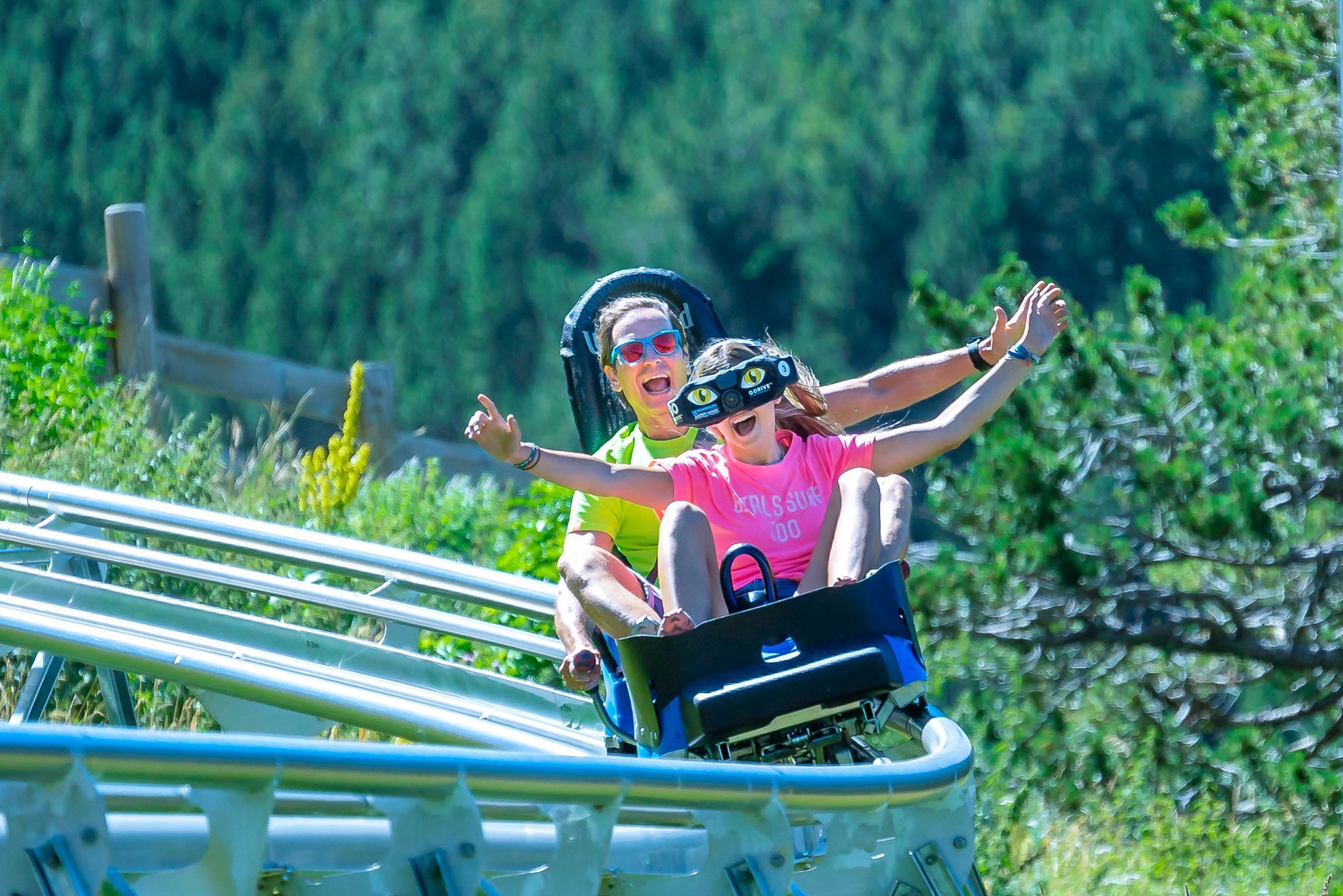 Dos usuaris del Màgic Gliss.