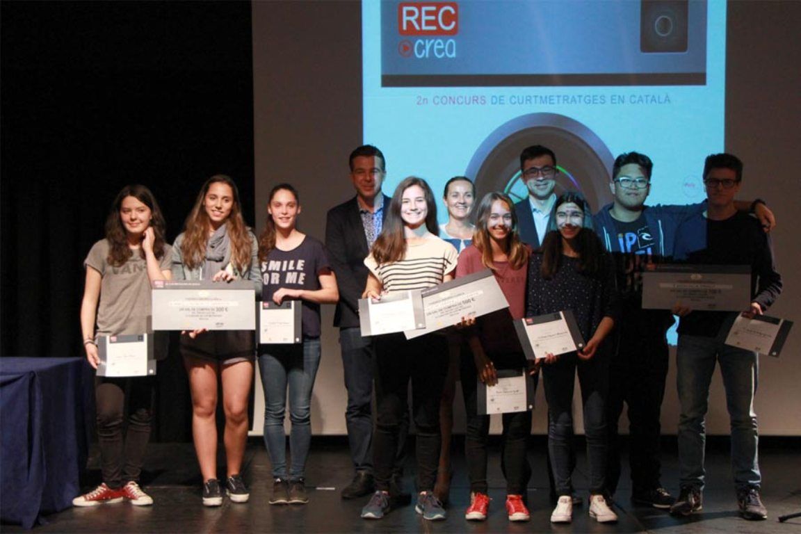 Premiats en una edició anterior del concurs.