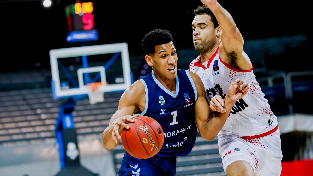 Tyson Pérez en el partit de la primera volta de l'Eurocup contra el Mònaco. Tyson Pérez en el partit de la primera volta de l'Eurocup contra el Mònaco.