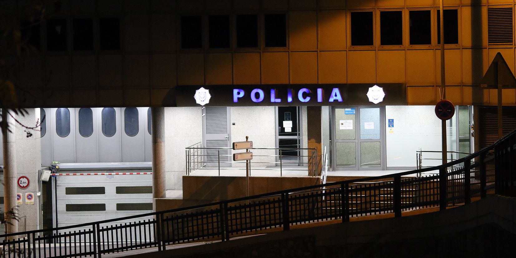 Dependències policials de l'Obac. Dependències policials de l'Obac.