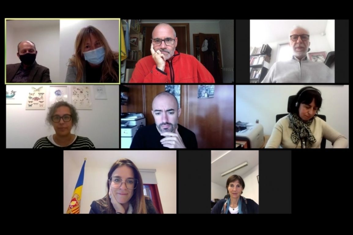 La reunió s'ha fet de manera telemàtica.