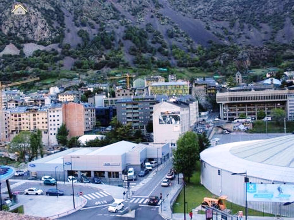 Vista del centre d'Andorra la Vella.