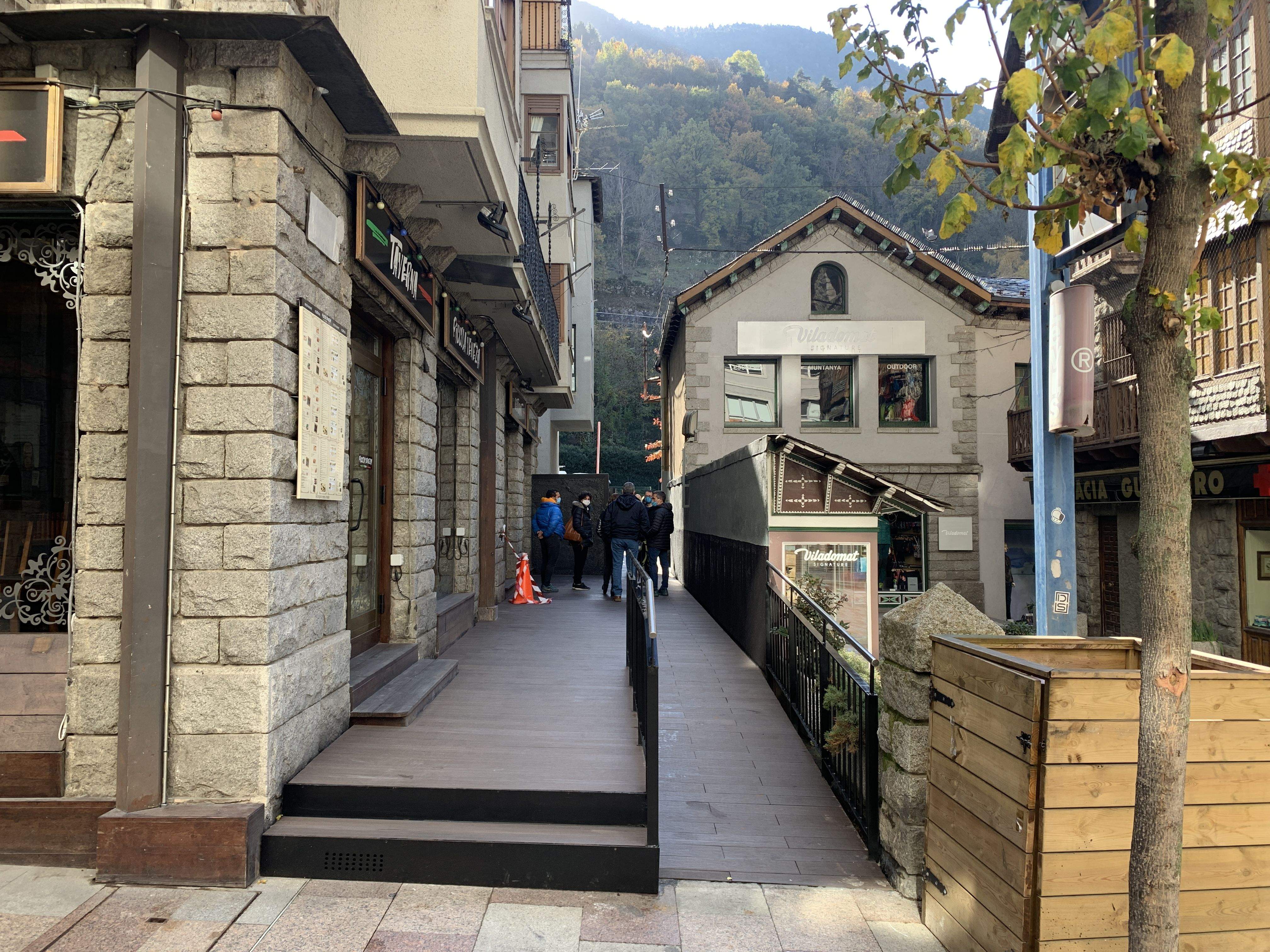 Una imatge del nou vial.