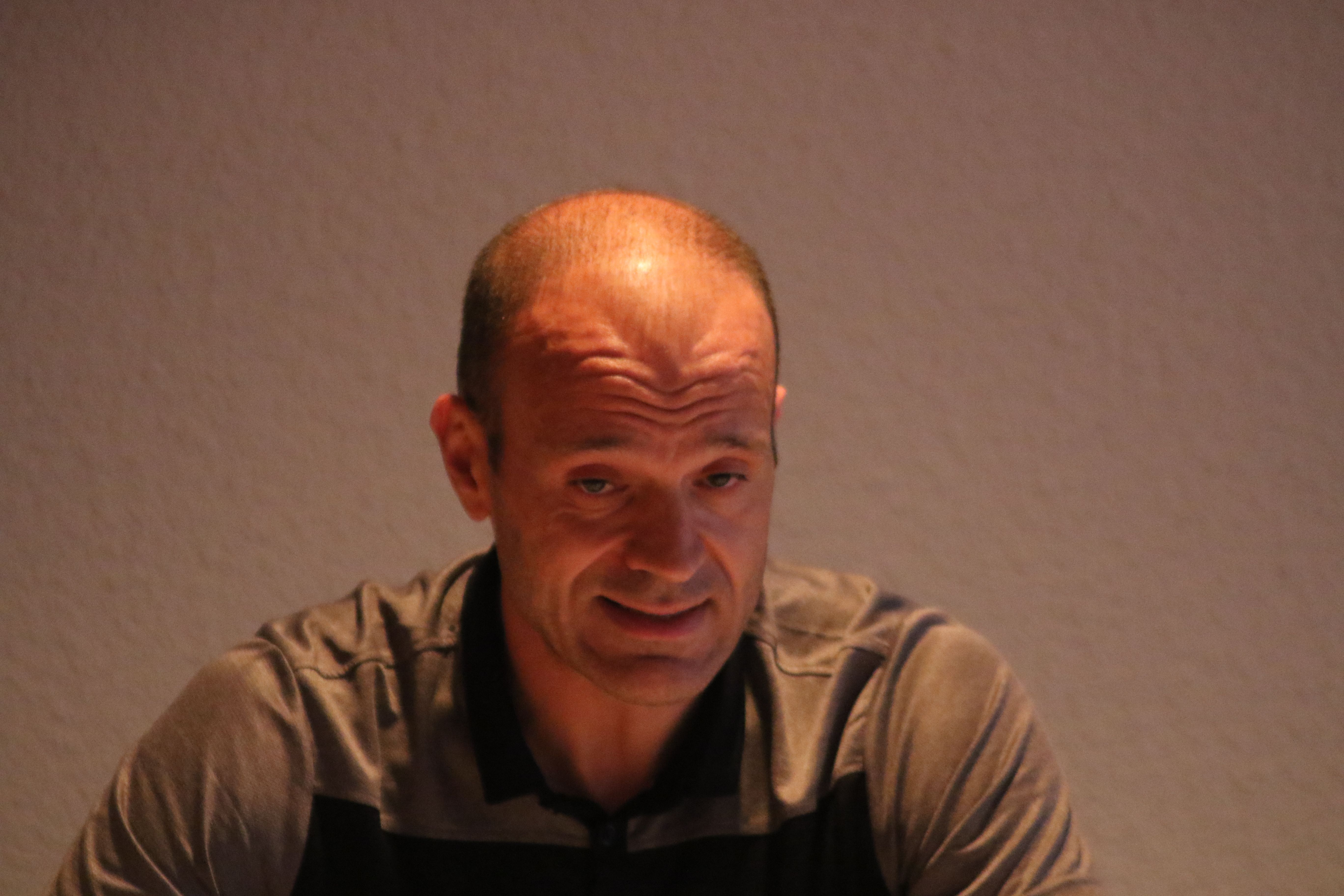 Ildefons Lima durant una de les recents compareixences que ha fet.