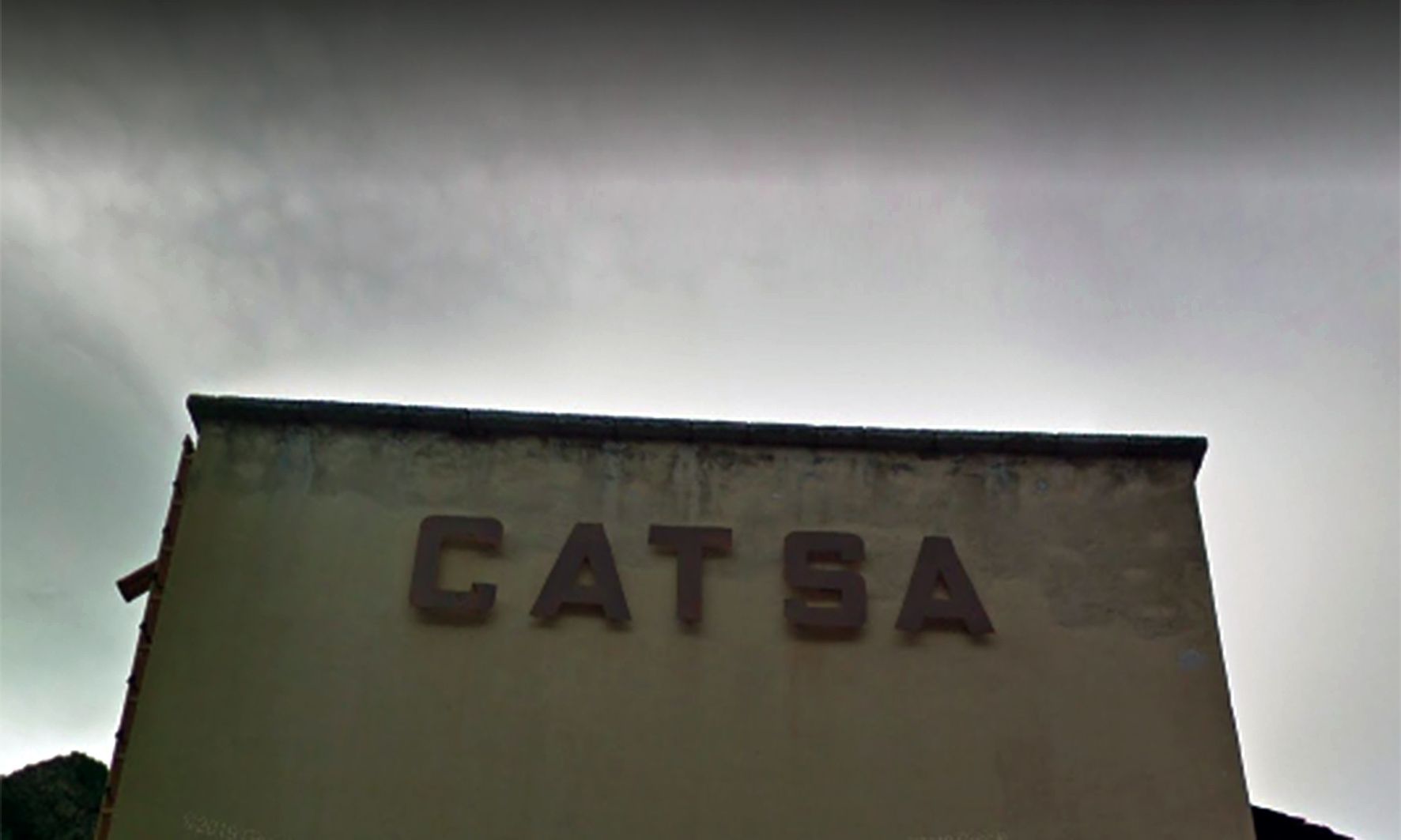 Un detall de l'edifici de Catsa.