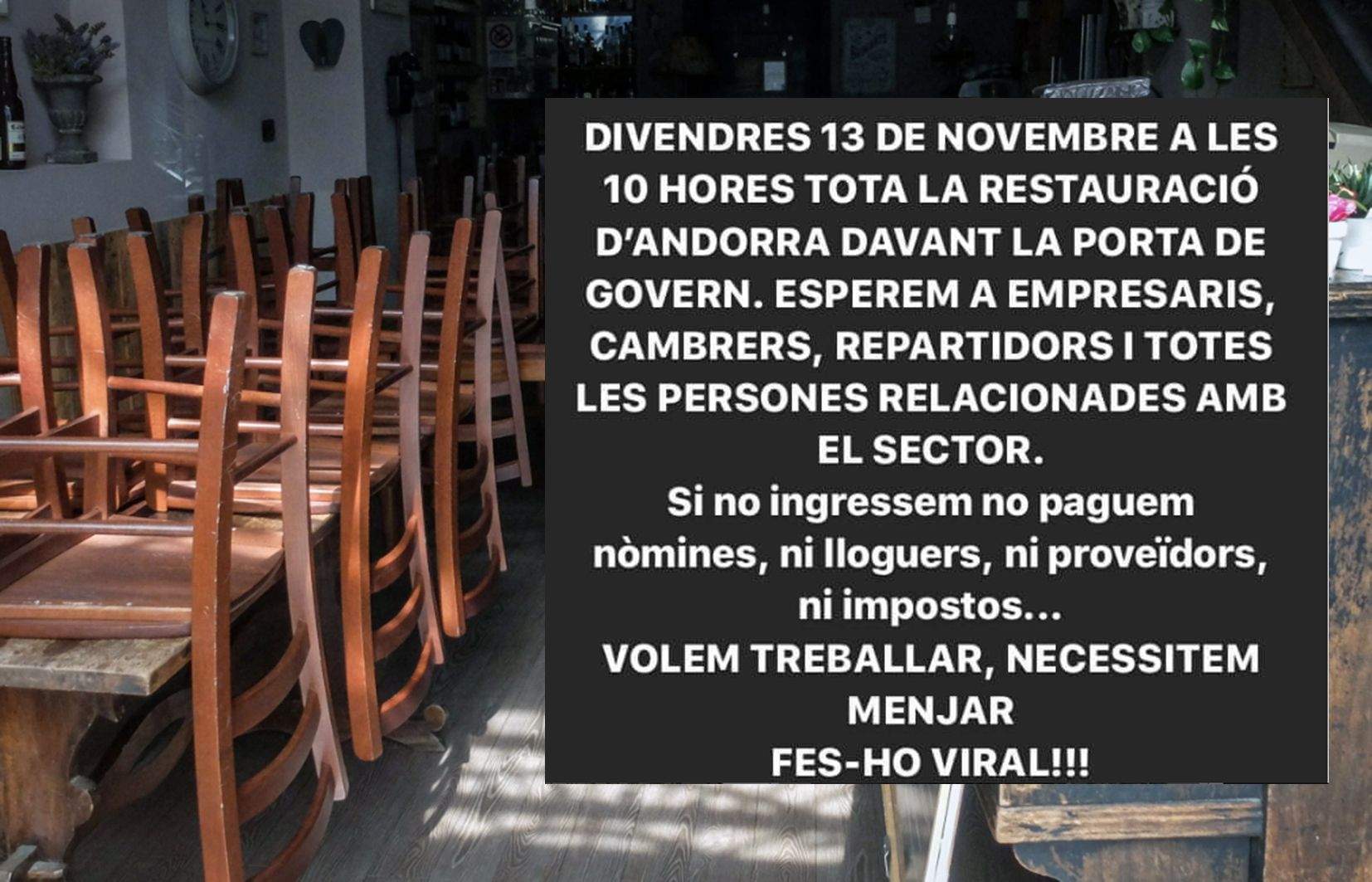 El missatge que estan intentant fer viral a les xarxes.