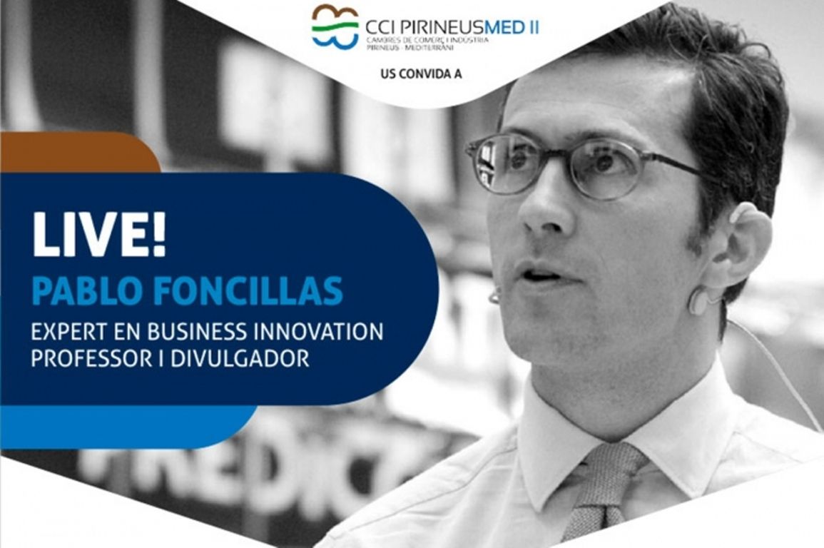 Cartell de la conferència de Pablo Foncillas.