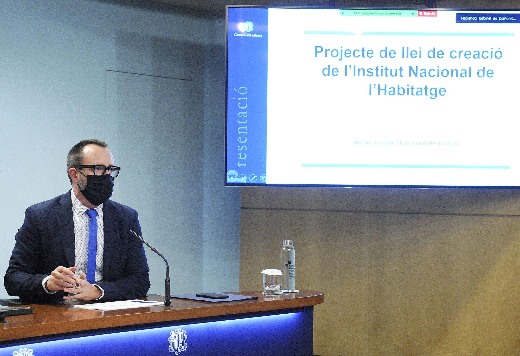 Filloy ha presentat el projecte de llei.