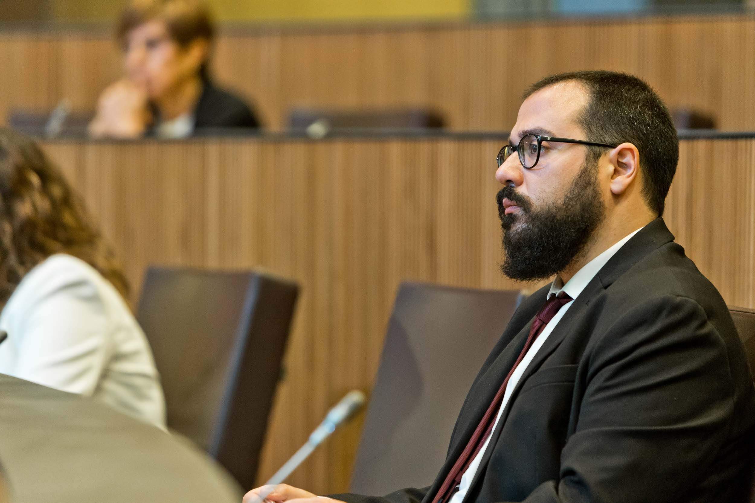 El conseller general del Grup Parlamentari Socialdemòcrata, Carles Sànchez.