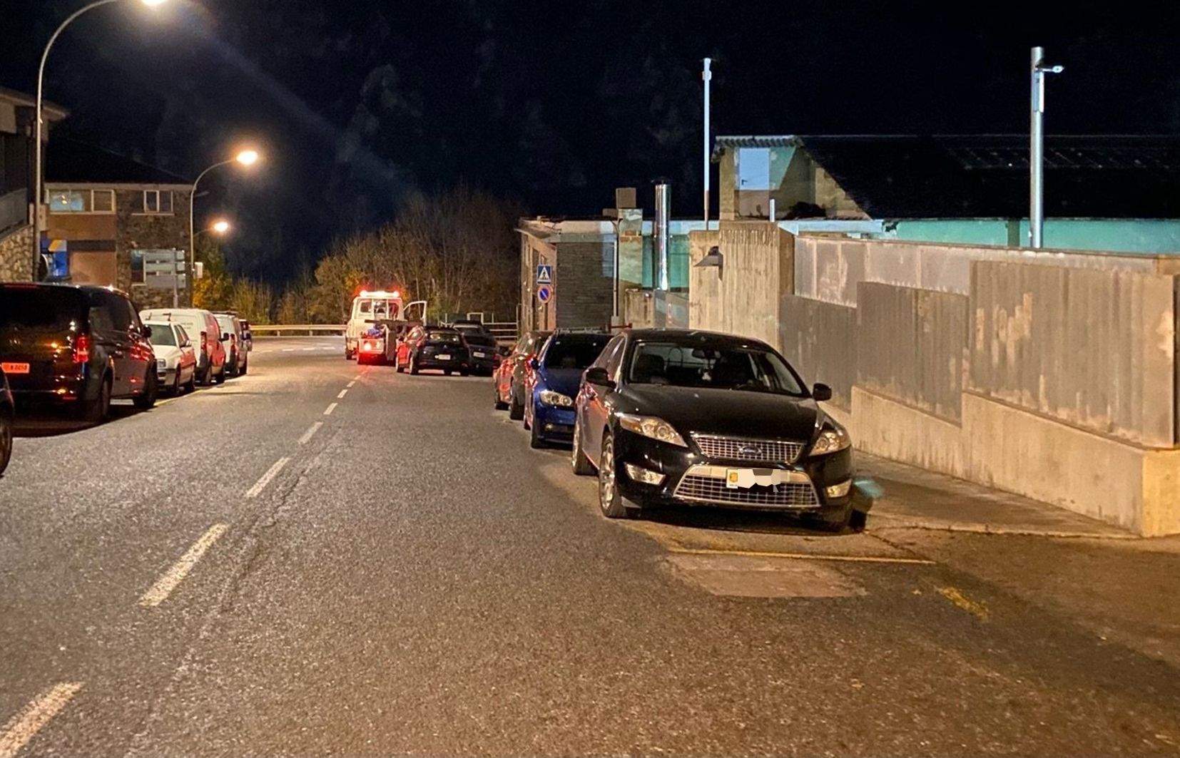 Proximitats del centre penitenciari, a la carretera de la Comella.