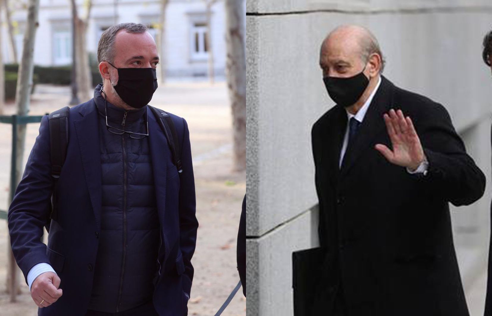 Francisco Martínez i Jorge Fernández Díaz han arribat a l'Audiència per punts oposats.