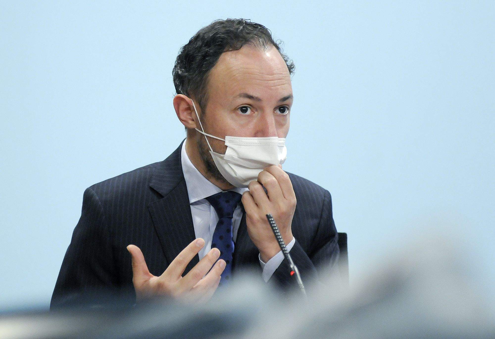 El cap de Govern, Xavier Espot.