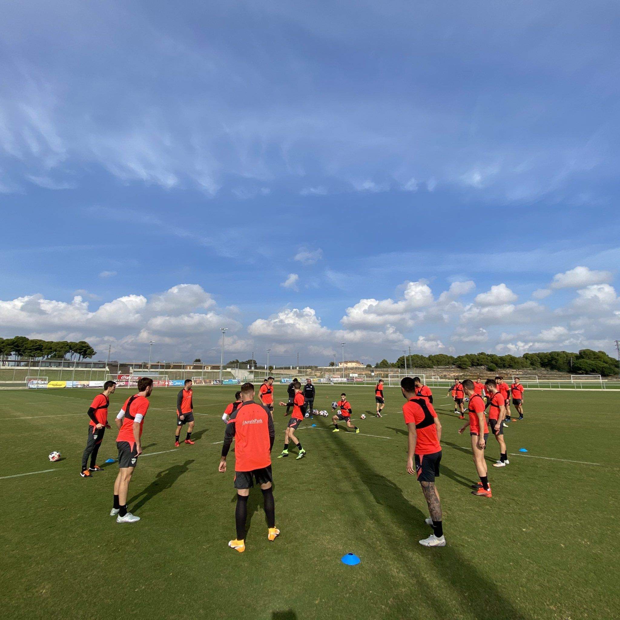 L'equip ha fet a Salou la darrera sessió d'entrenament.