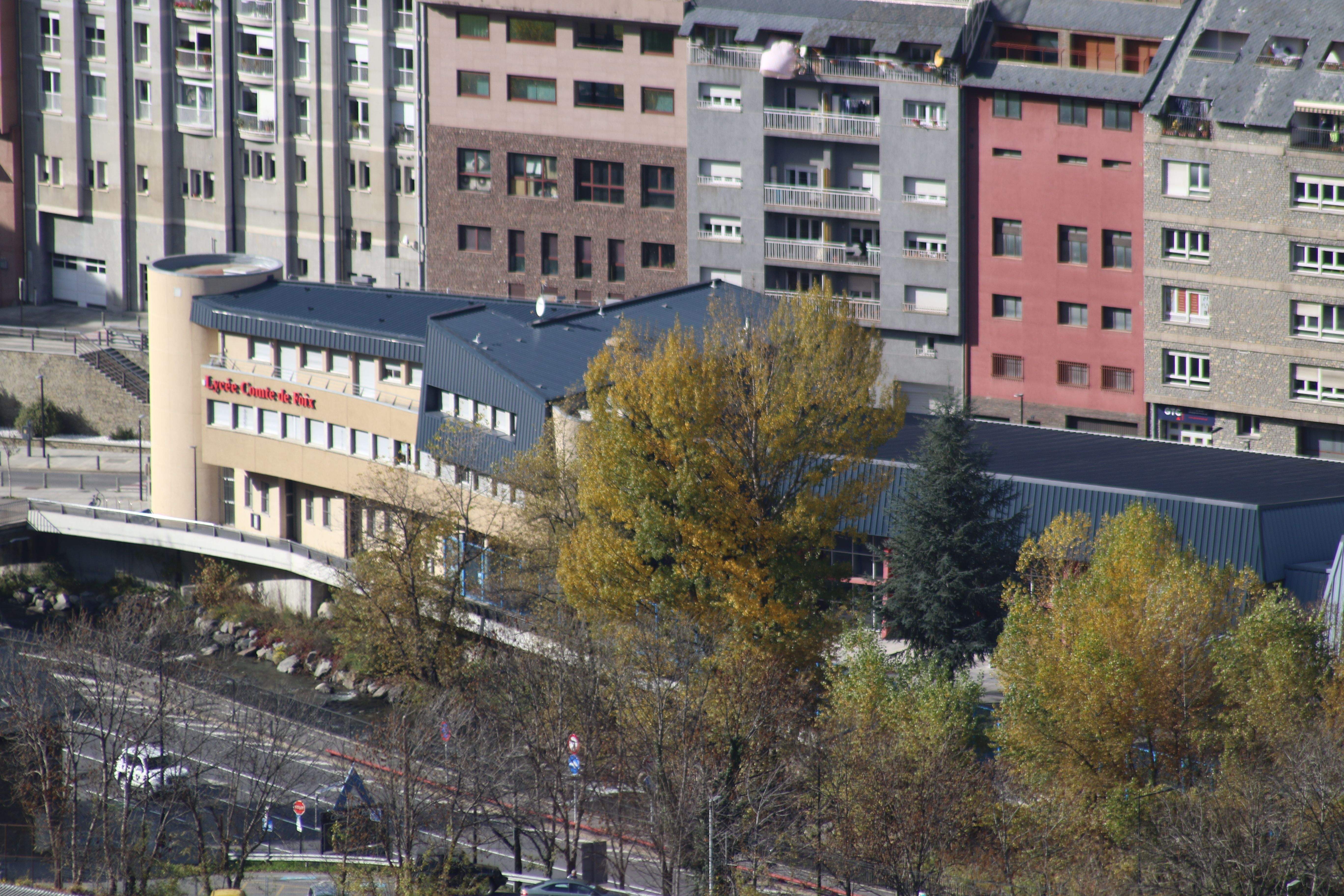 Vista de les instal·lacions del Lycée Comte de Foix.