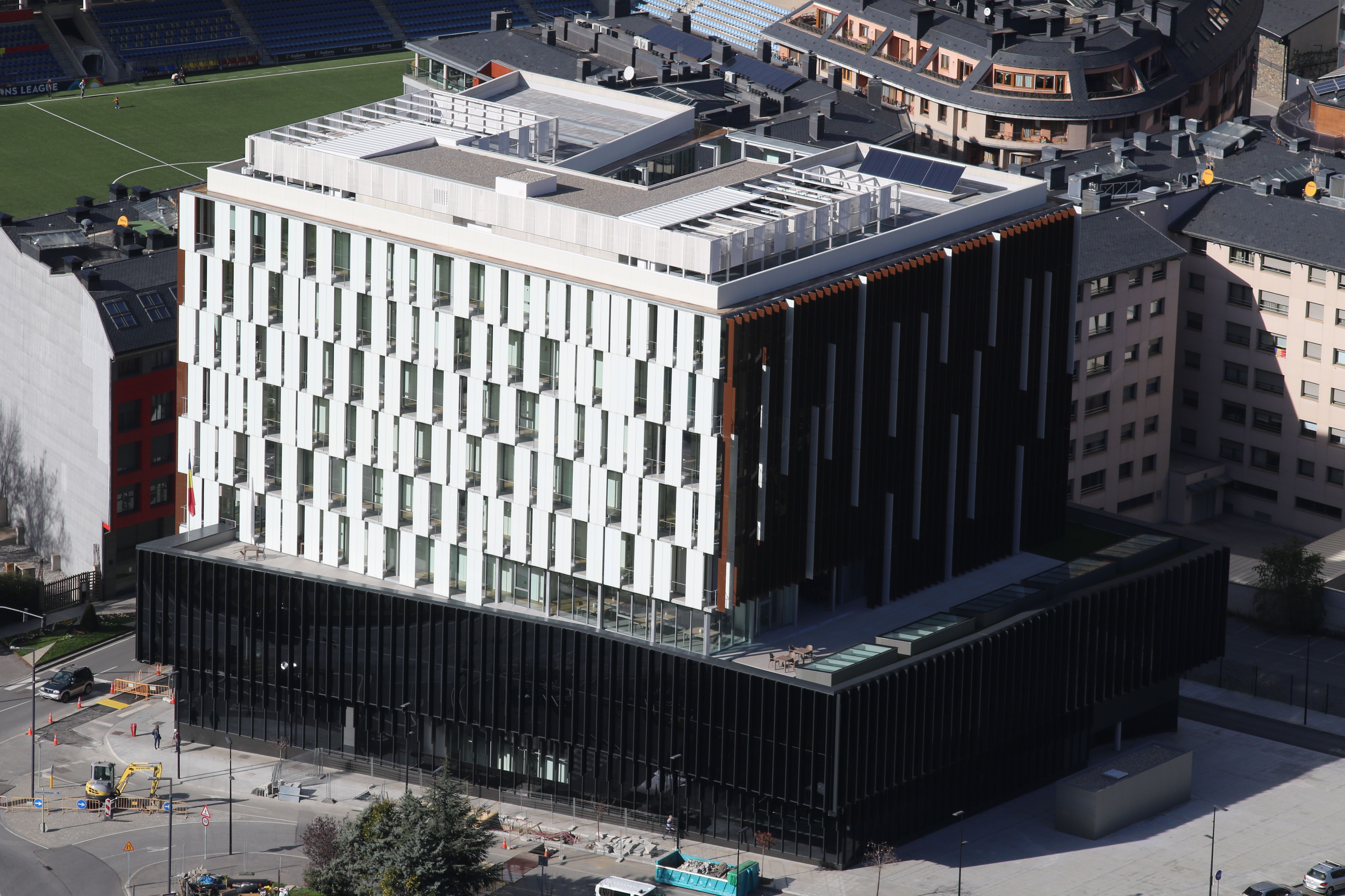 Una imatge de la Seu de la Justícia.