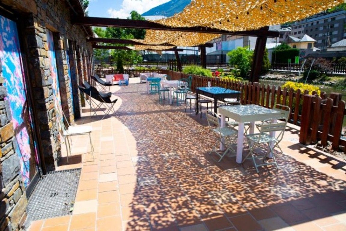 L'antic bar-restaurant del Parc Central.