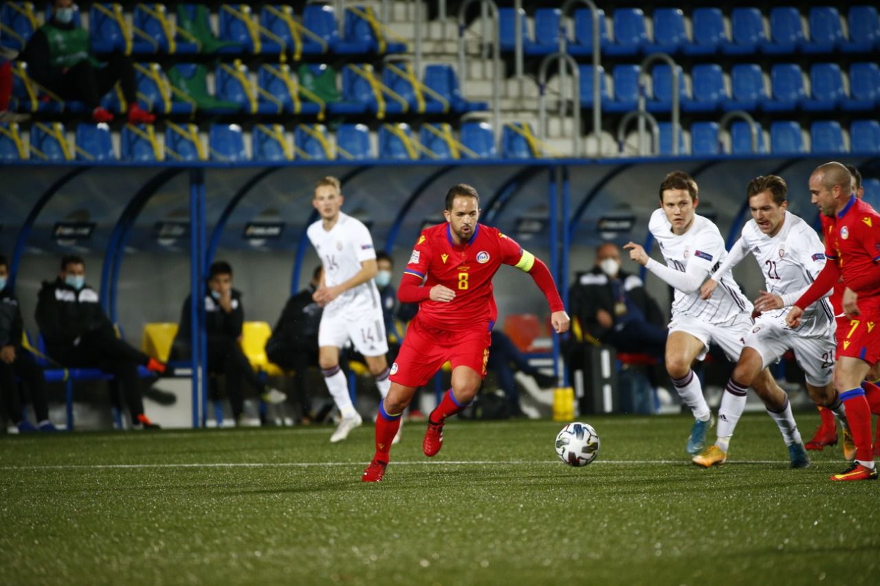 Un instant del darrer duel disputat per la selecció.