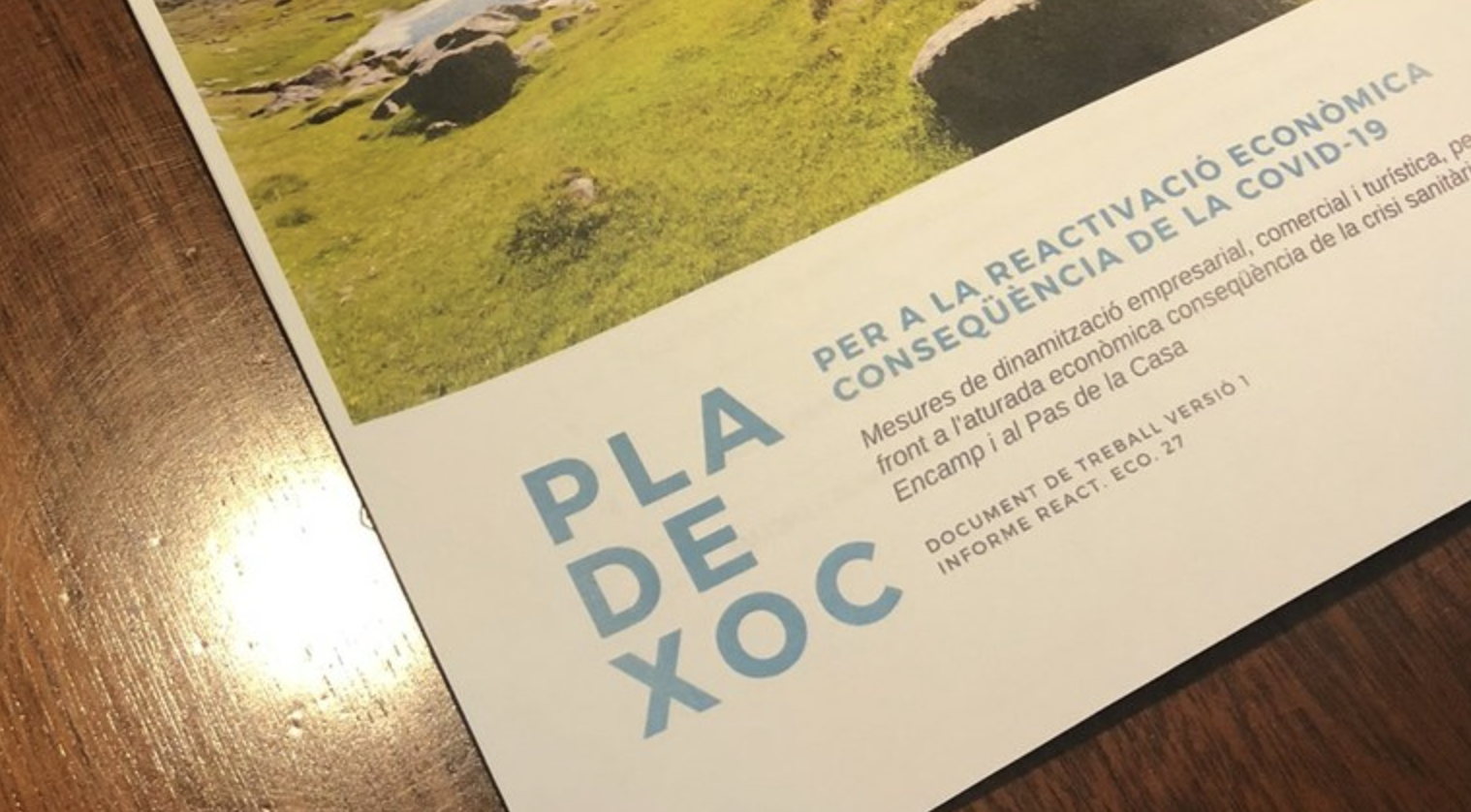 La iniciativa s'emmarca en les accions previstes en el pla director de reactivació econòmica i en el pla de xoc