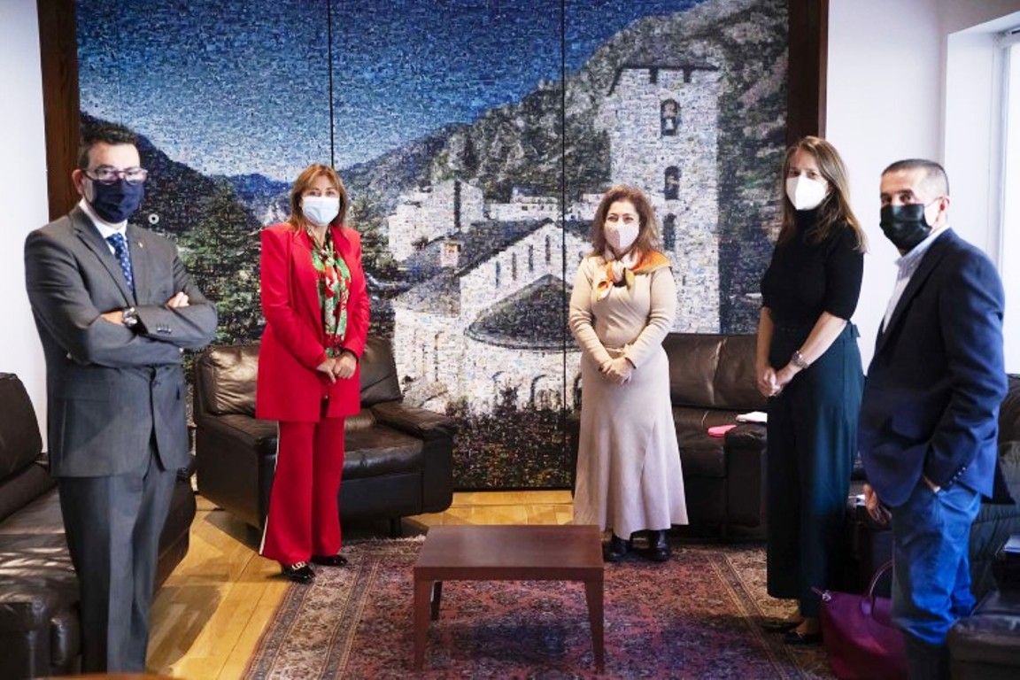 Les delegacions d'Andorra la Vella i Portugal s'han reunit aquest divendres.
