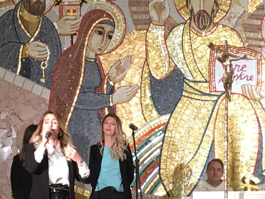 Un moment de l'actuació de Vocal Groove.