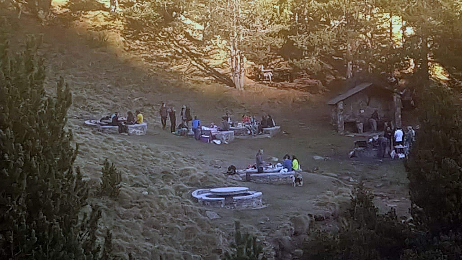 Imatge de la Coma de Ransol a primera hora d'aquesta tarda.