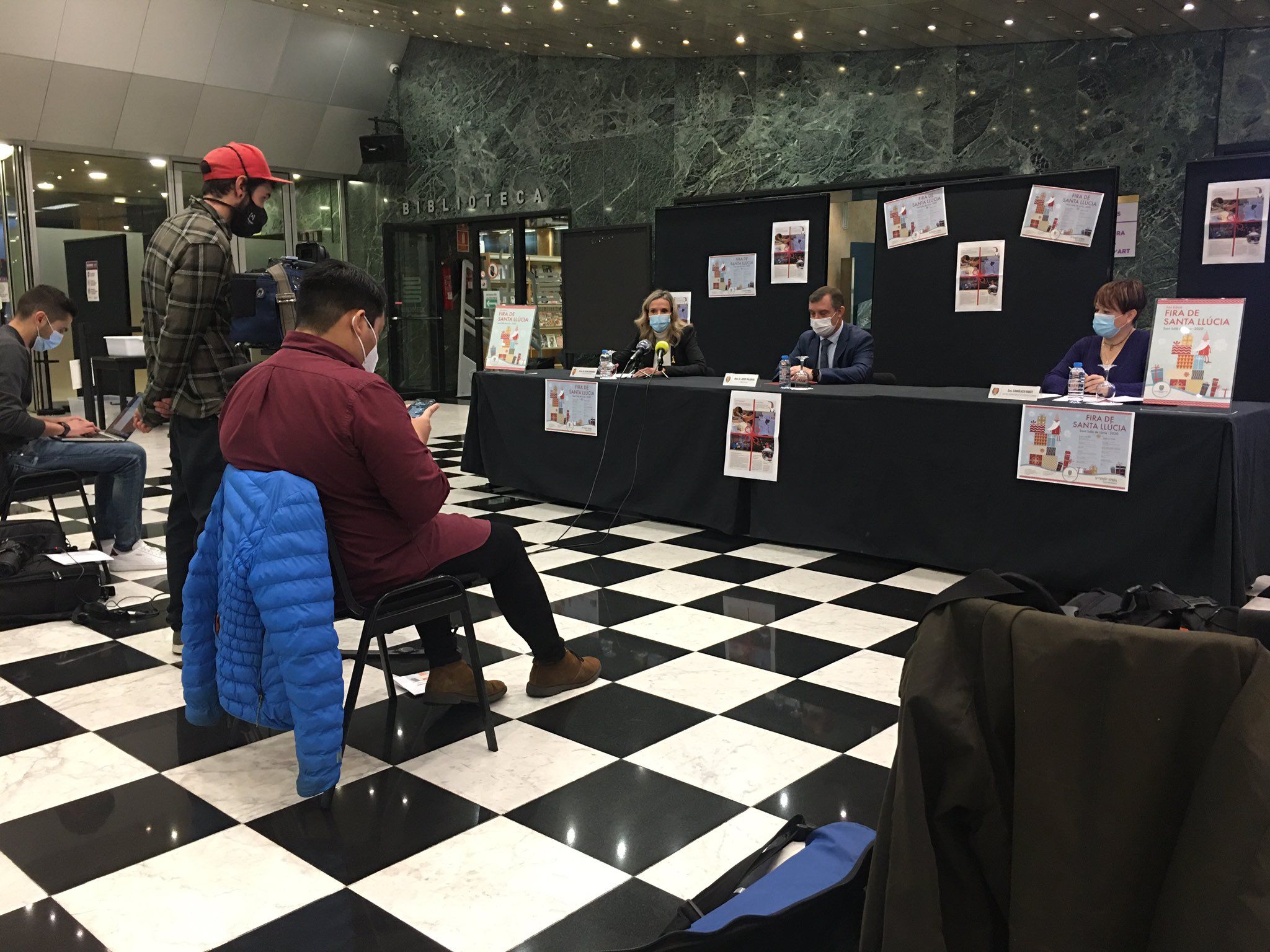 La Fira de Santa Llúcia s'ha presentat aquest dijous en roda de premsa.