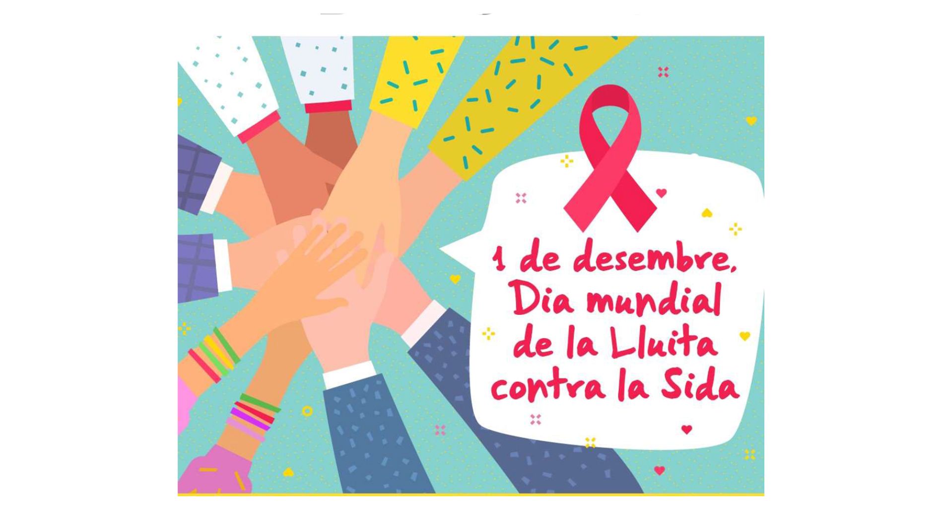Aquest 1 de desembre se celebra el Dia mundial de la Lluita contra la Sida.