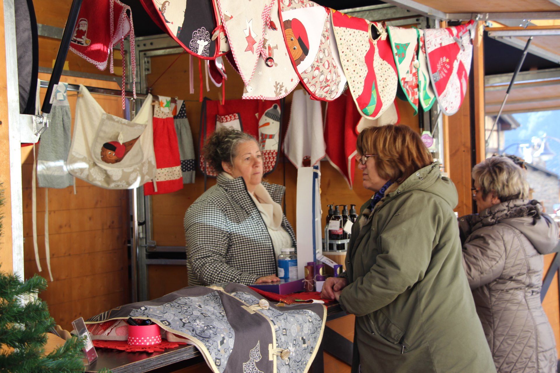 Una paradeta de la fira de Nadal d'Ordino de l'any passat