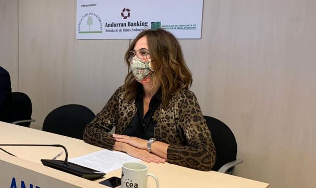 La presidenta de l'Eix Central, Sônia Yebra.