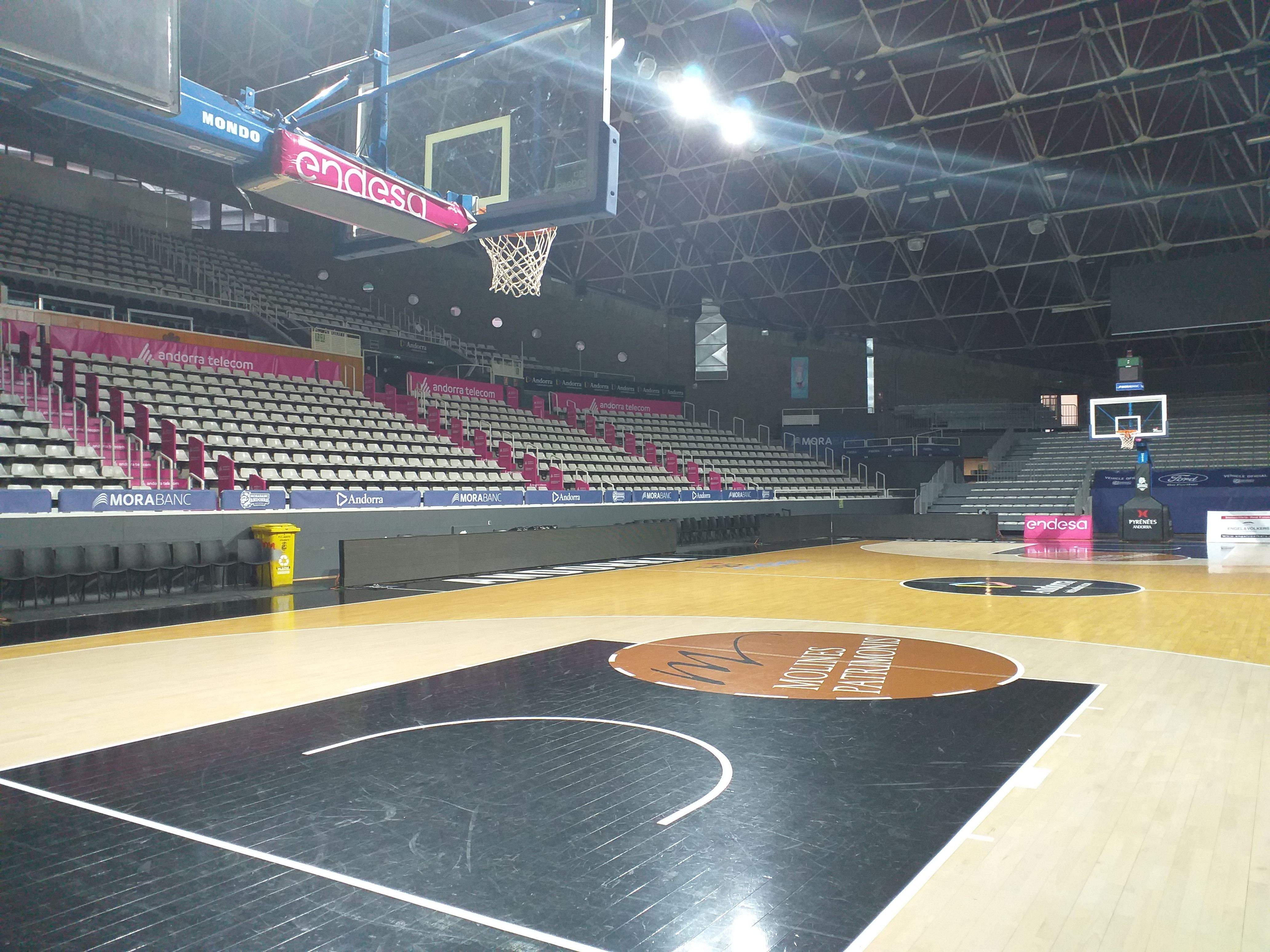 El pavelló seguirà sense tenir públic als partits.