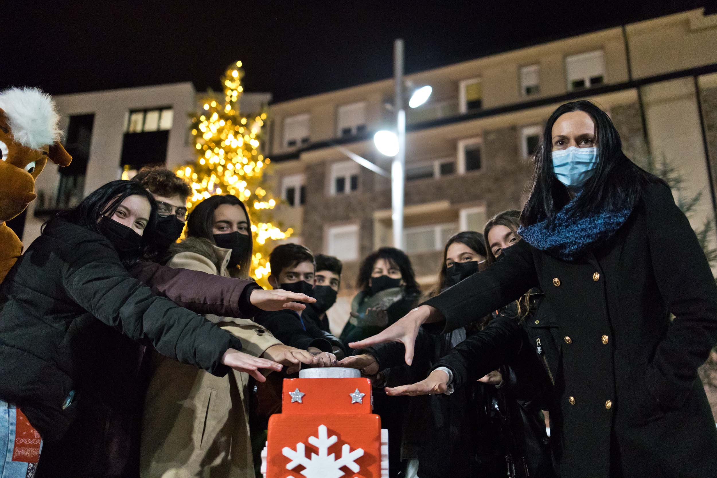 L'instant de l'encesa de les llums