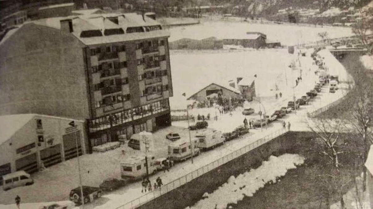 L'avinguda Tarragona el diumenge 9 de desembre del 1990.