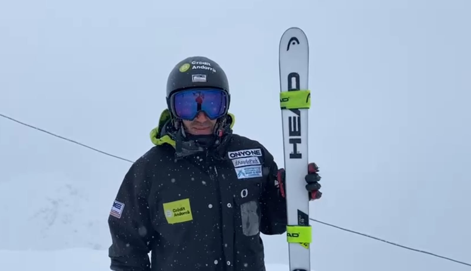 Joan Verdú a Zinal.