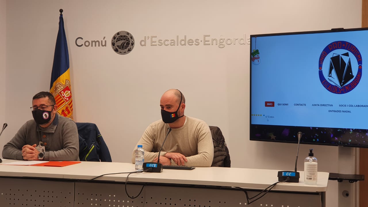 La roda de premsa de la Unió Pro-Turisme per presentar els actes de Nadal