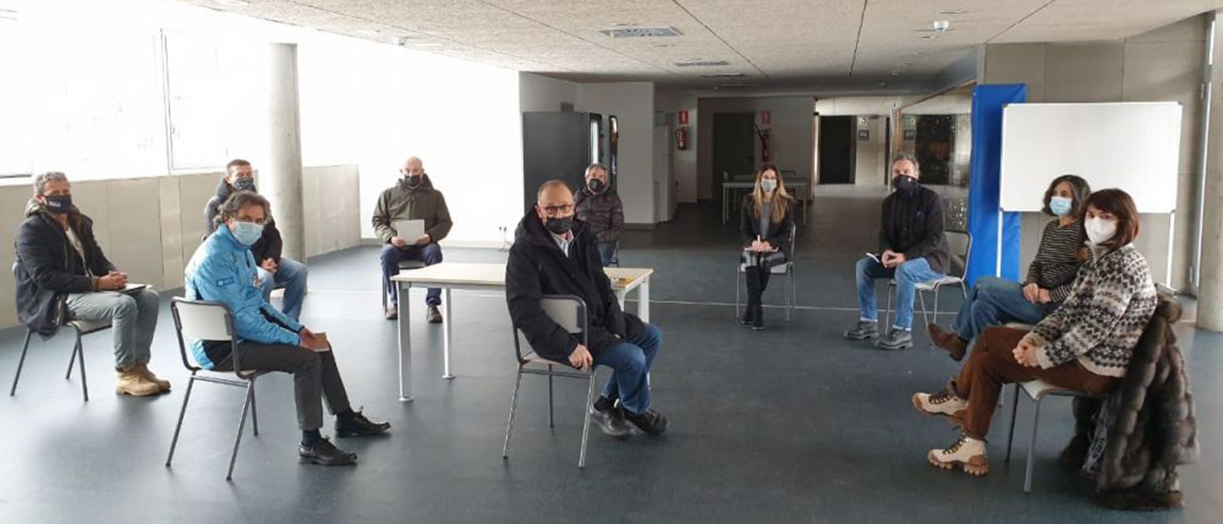 Divendres passat hi va haver una reunió a la seu del ministeri de Cultura i Esports.