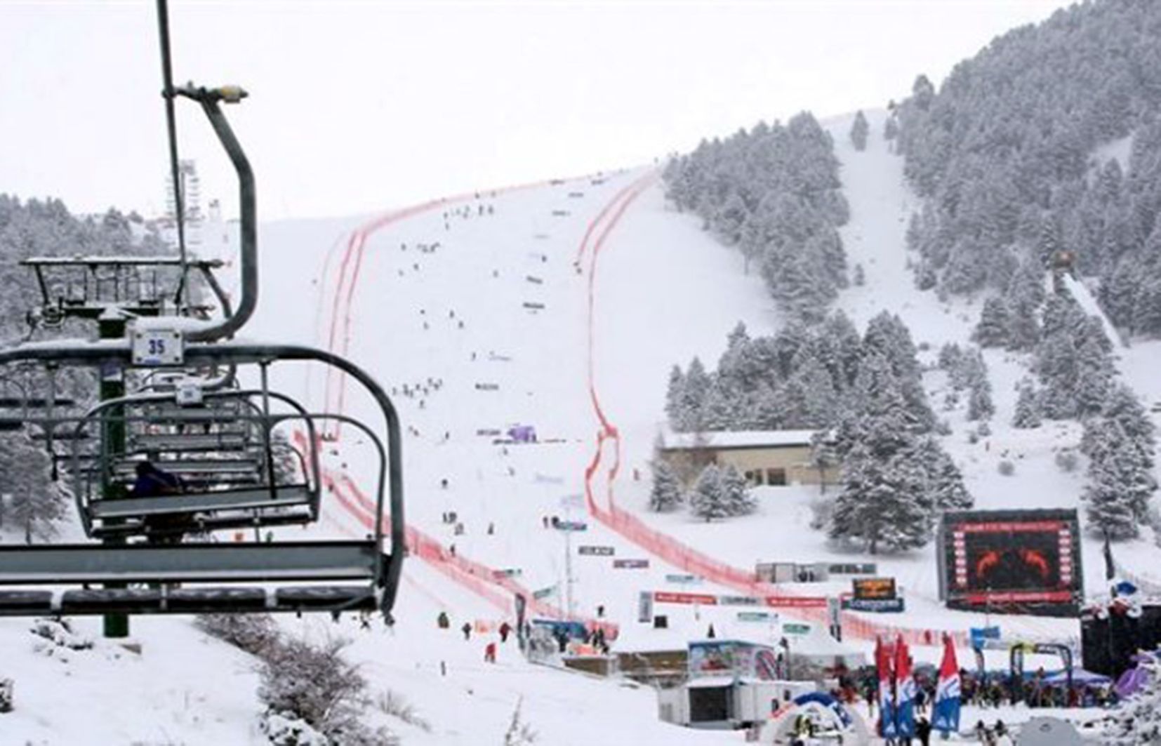 Una imatge d'arxiu de la Molina.