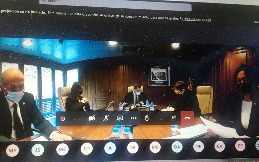 La sessió de comú s'ha fet aquest dilluns de manera telemàtica.