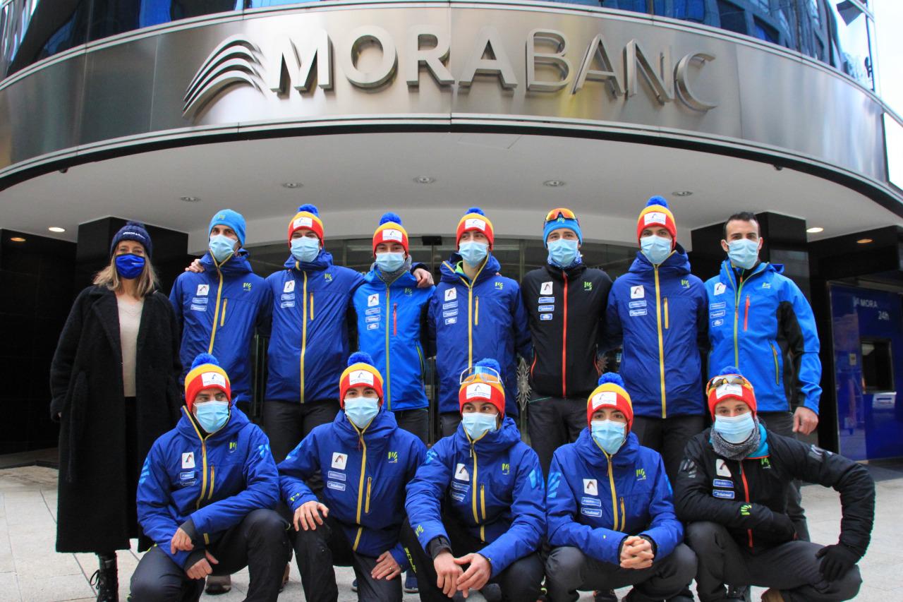 Els integrants de l'equip nacional de la FAM.