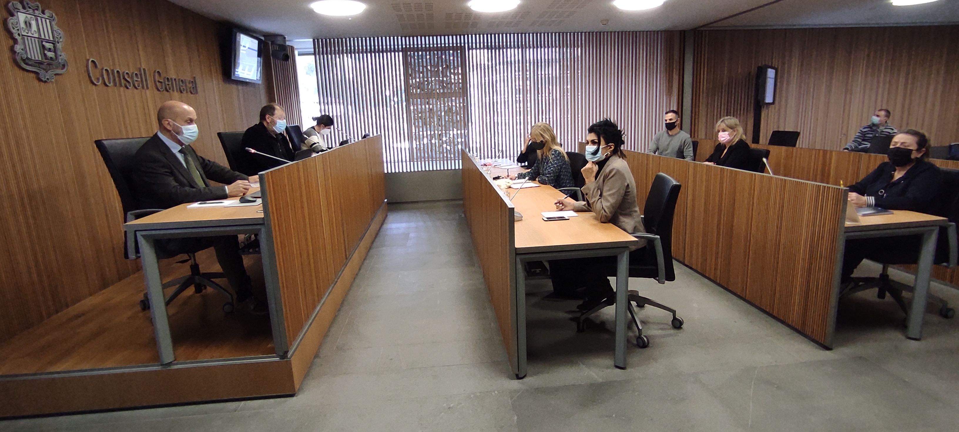 Compareixença de Joan Martínez Benazet davant la comissió legislativa de Sanitat.