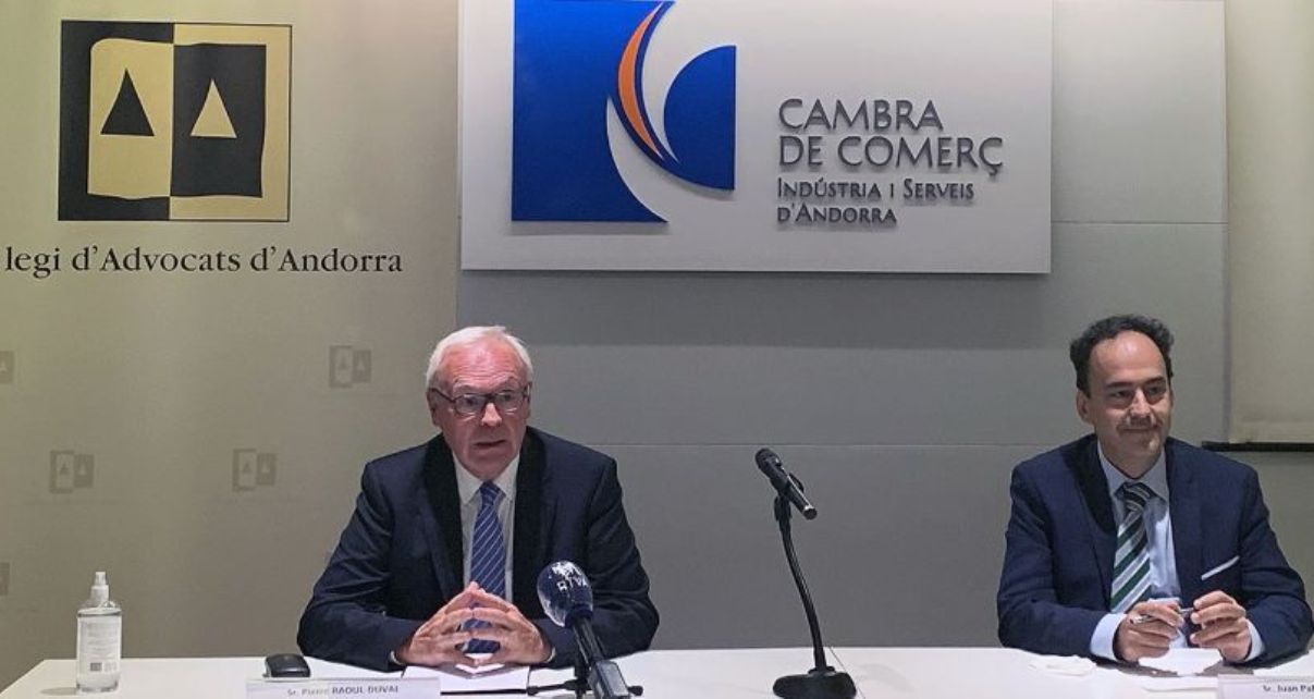 PIERRE RAOUL-DUVAL I JUAN PABLO CORREA SÓN ELS PRESIDENT I SECRETARI GENERAL DEL TAPA.