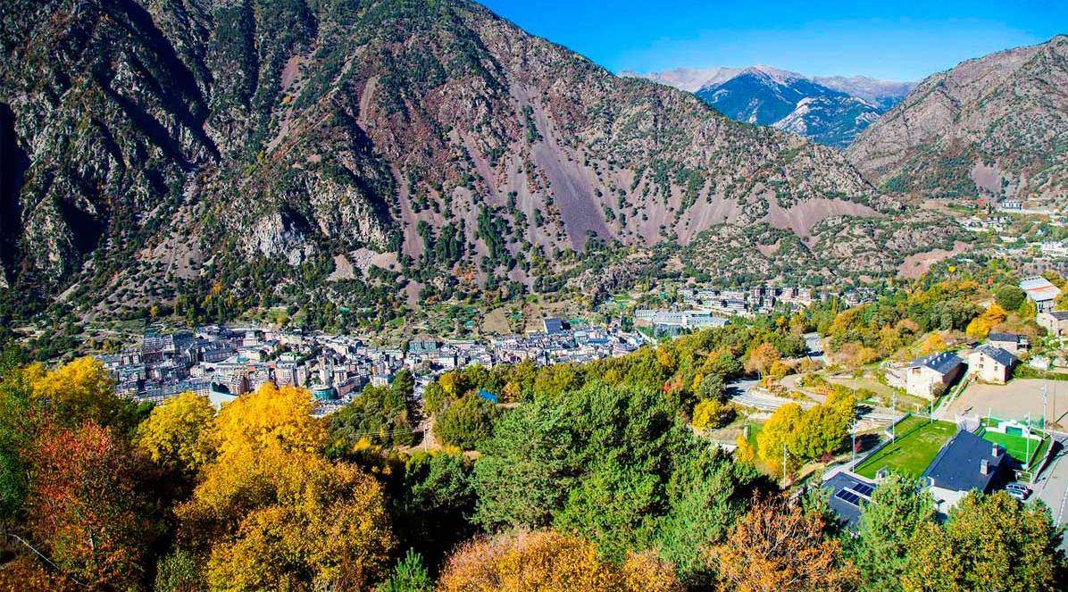 Panoràmica d'Andorra la Vella.