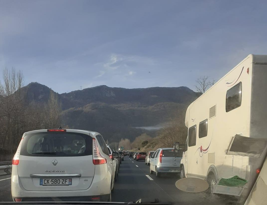 Cua a la RN 20 aquest dimarts.