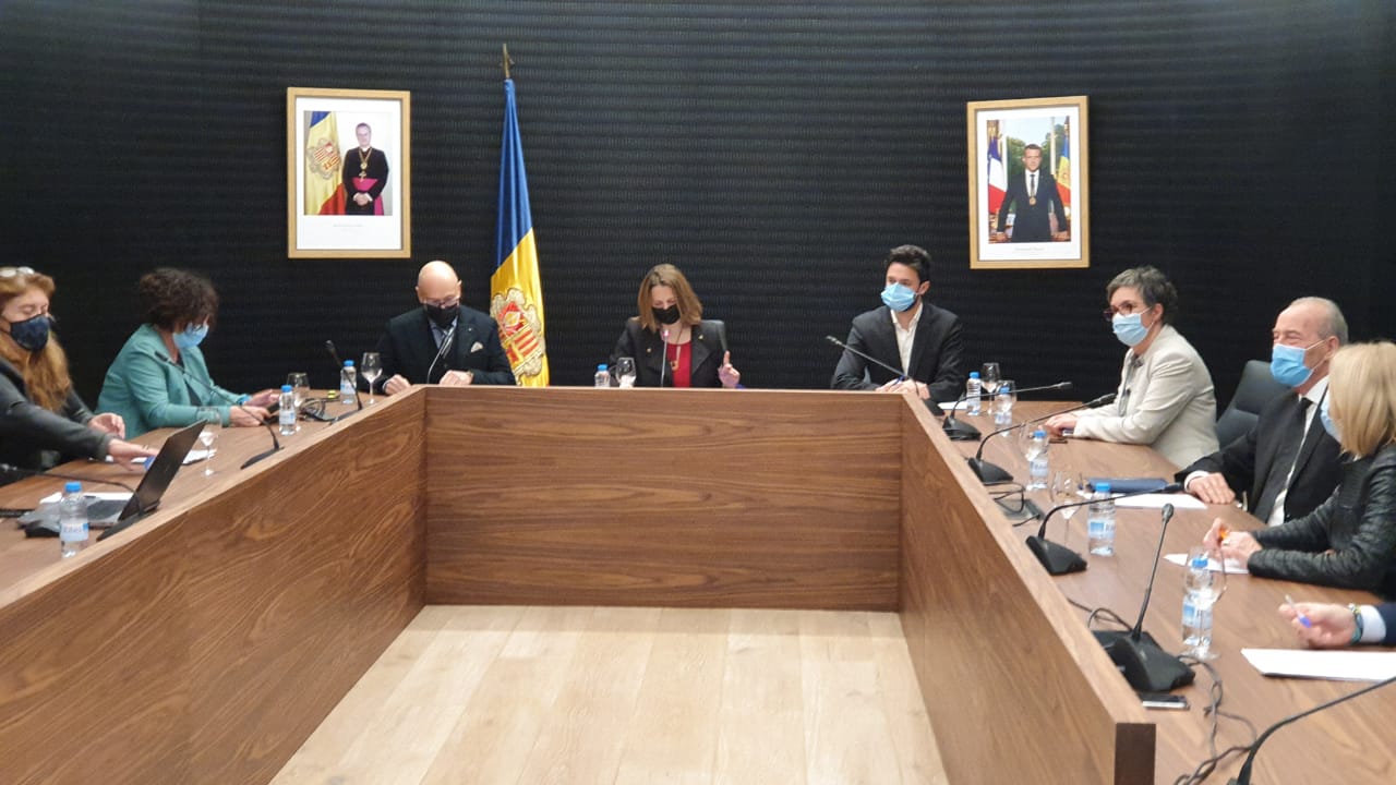 Una sessió de comú d'Escaldes-Engordany.