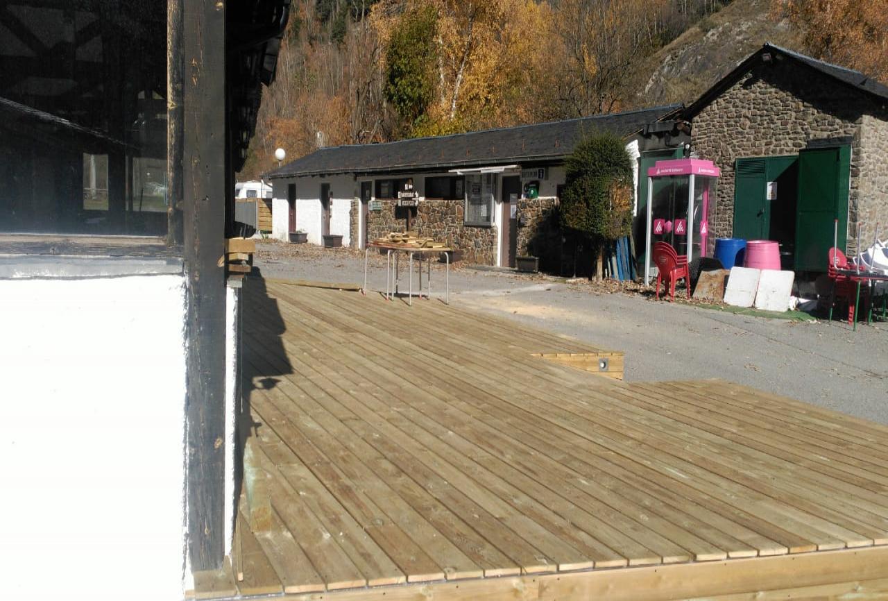 Una imatge de les instal·lacions del càmping.