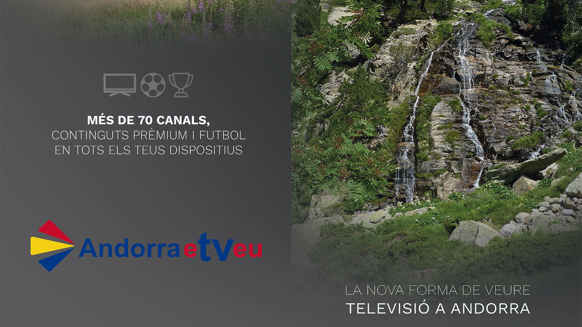 Cable Mútua esdevé, almenys pels continguts televisius, AndorraeTVeu.